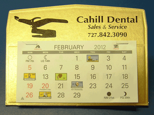 Promotional  Self Standing Calendars