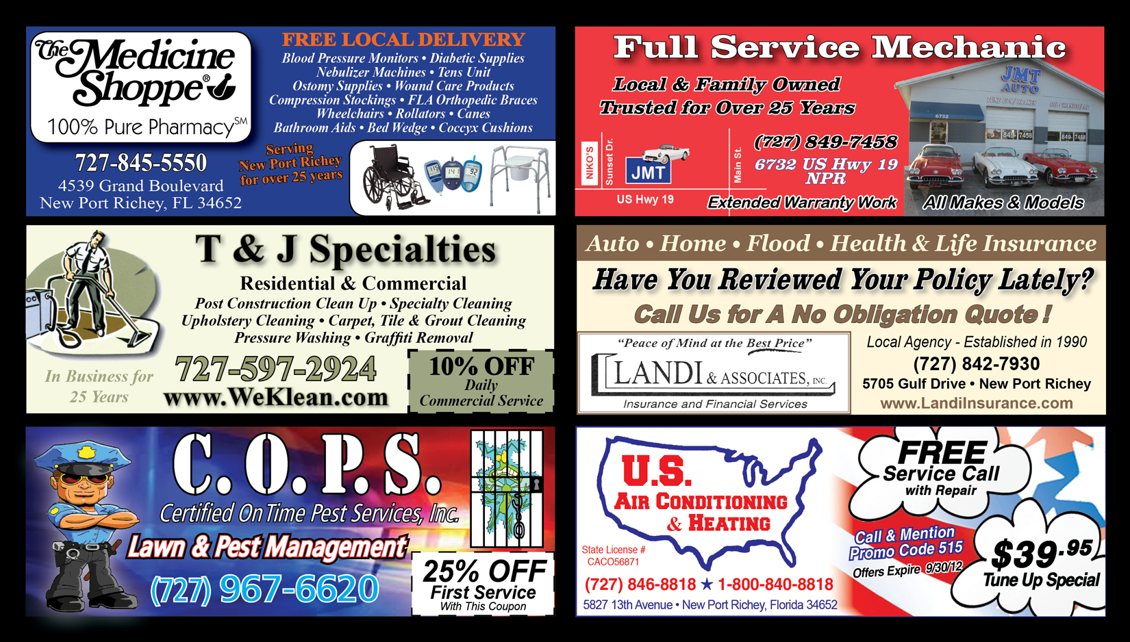 post card advertising