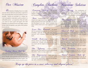 Massage Therapy Brochure